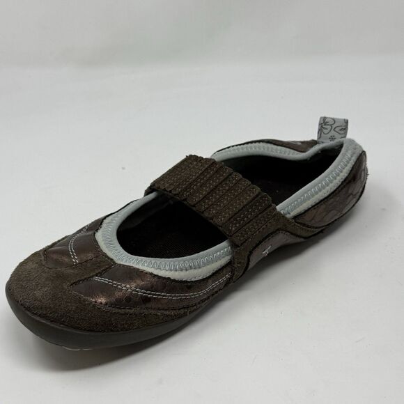 Cushe Mia Remy Mary Janes Shoes Womens 9 Brown Metallic Bronze Slip Ons Flats - Picture 7 of 15